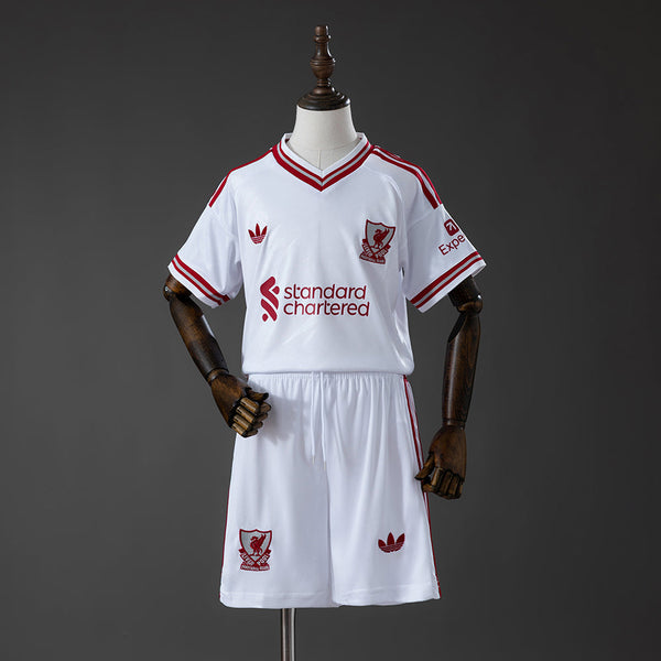Camiseta + Short Liverpool Visitante 26/27 Niños