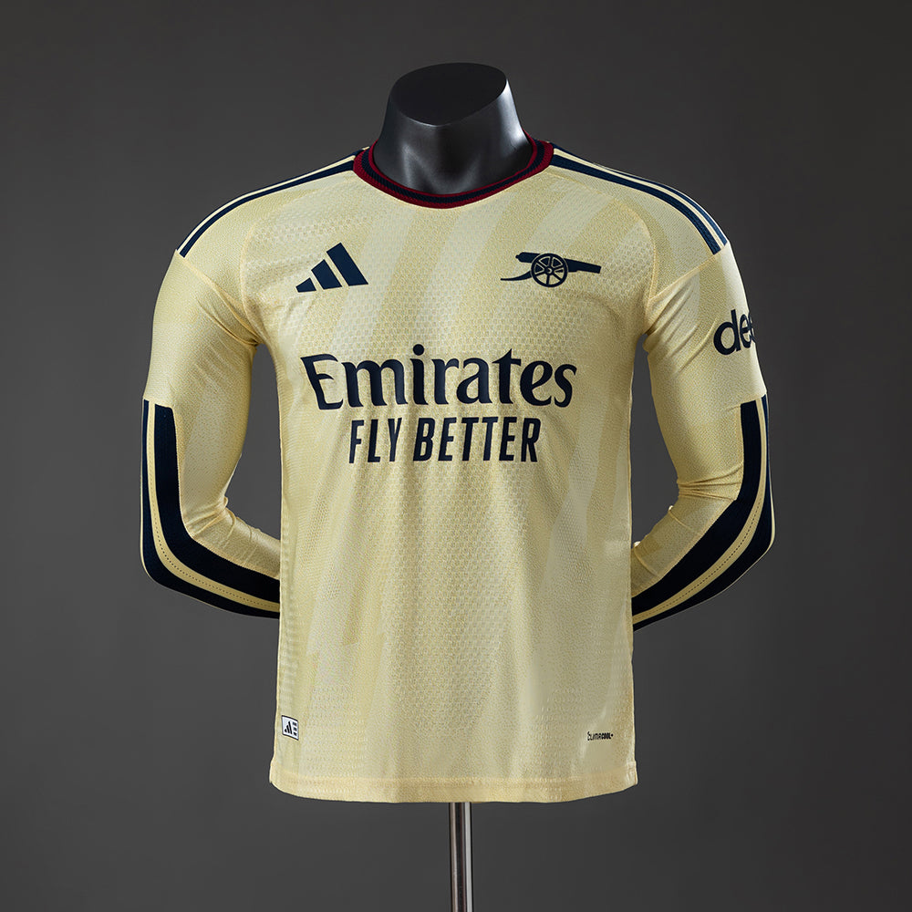 Camiseta Arsenal Tercera Manga Larga 26/27 Adultos [PLAYER VERSION]