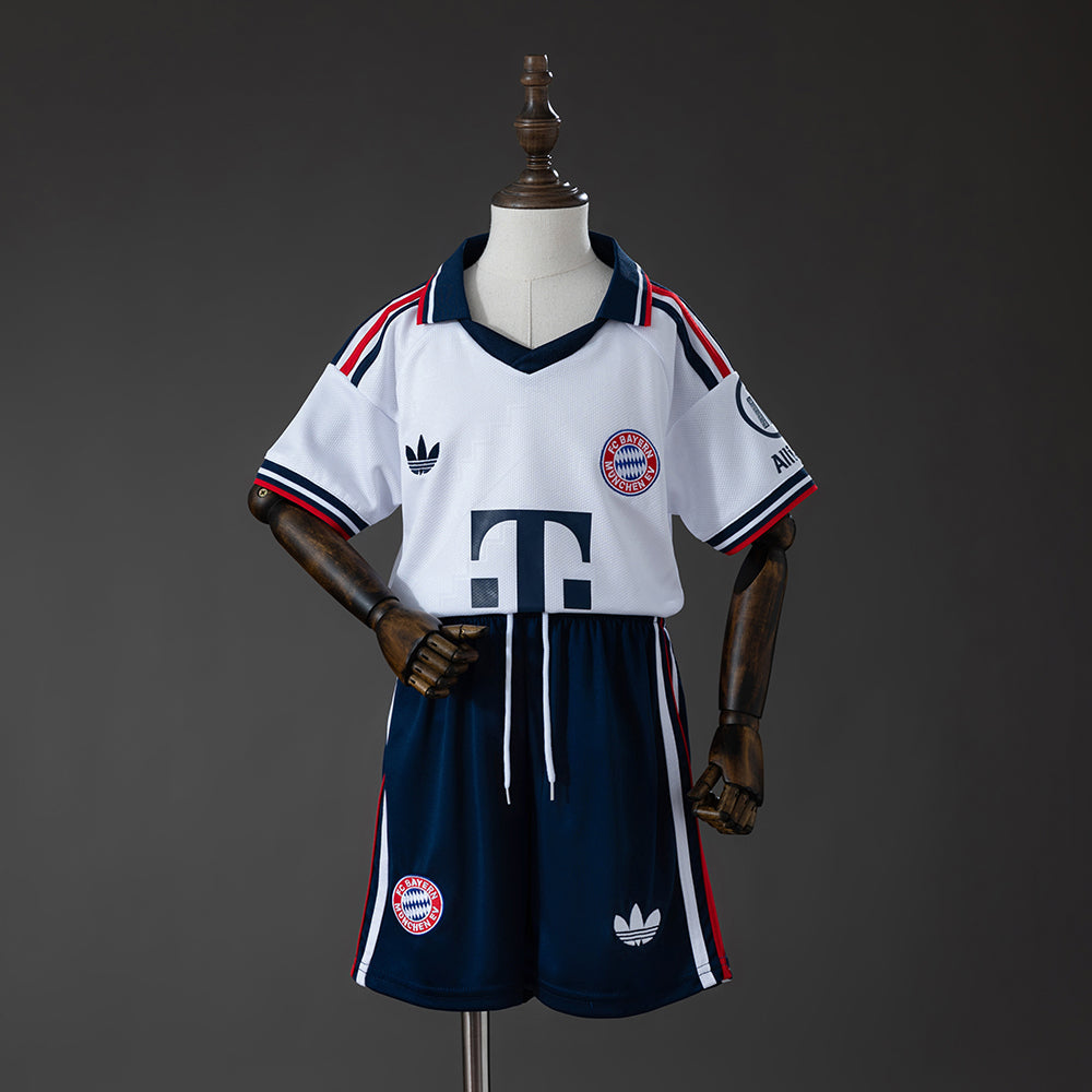 Camiseta + Short Bayern Múnich Visitante 26/27 Niños