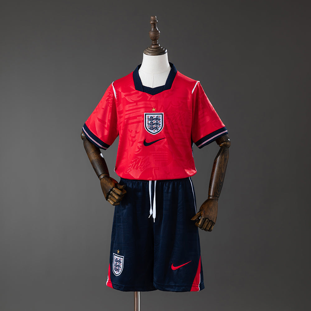 Camiseta + Short Inglaterra Visitante 26/27 Niños