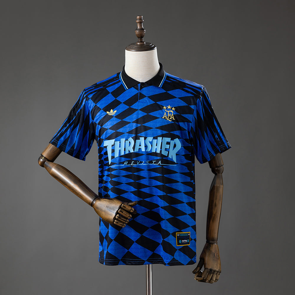 Camiseta Argentina Original X Thrasher x AFA 26/27 Adultos