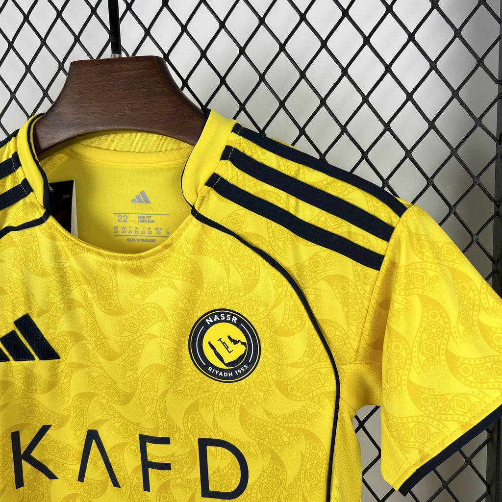 Camiseta + Short Al Nassr 25/26 Niños