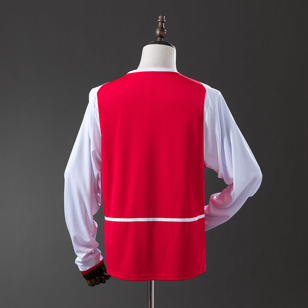 Camiseta Arsenal Manga Larga 2004/05 Adultos