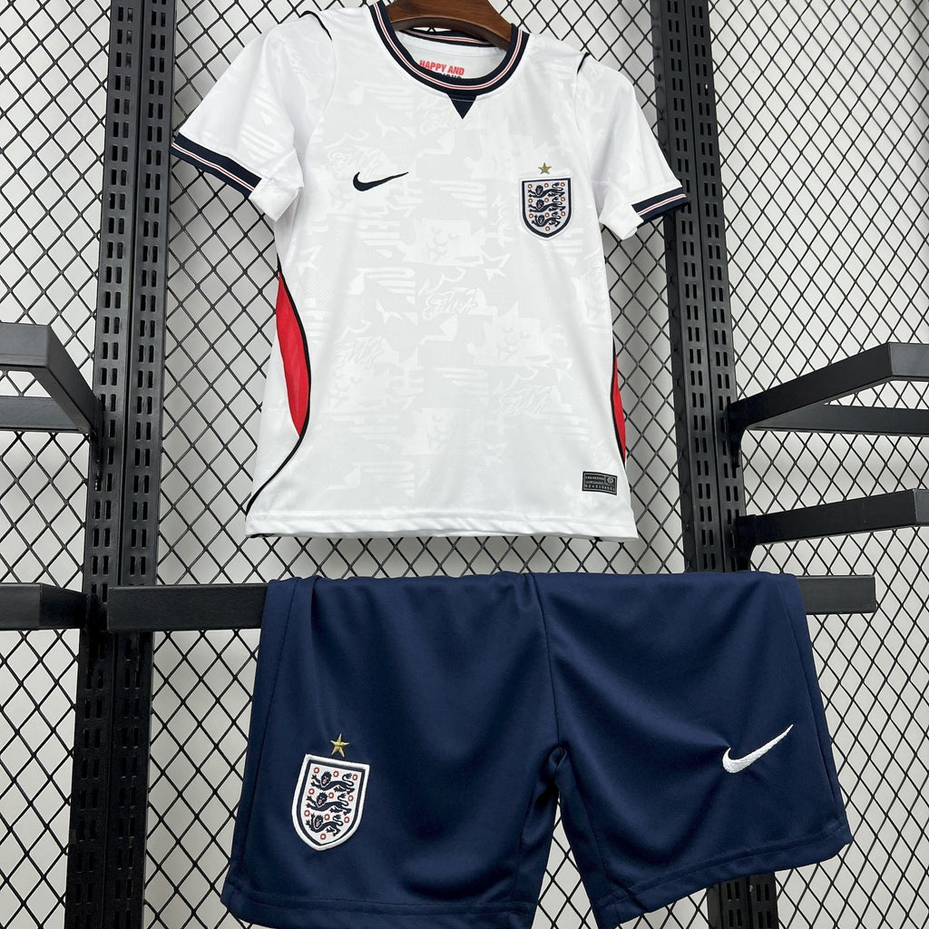 Camiseta + Short Inglaterra 26/27 Niños
