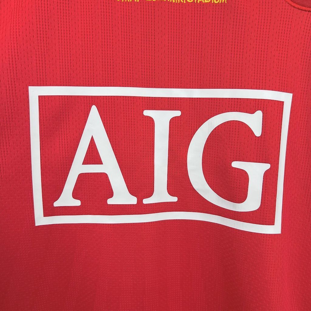Camiseta Manchester United 07/08 Adultos Manga Larga