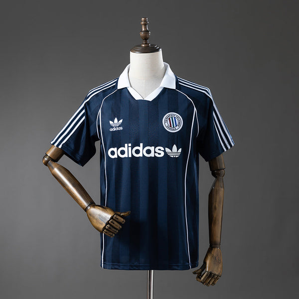 Camiseta Originals Classic Three Stripes Azul Marino Adultos