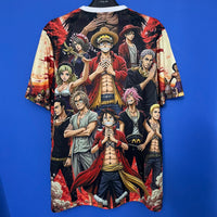 Camiseta Japón Edición Especial One Piece Luffy Gran Tripulación Adultos
