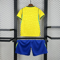 Camiseta + Short Brasil 25/26 Niños