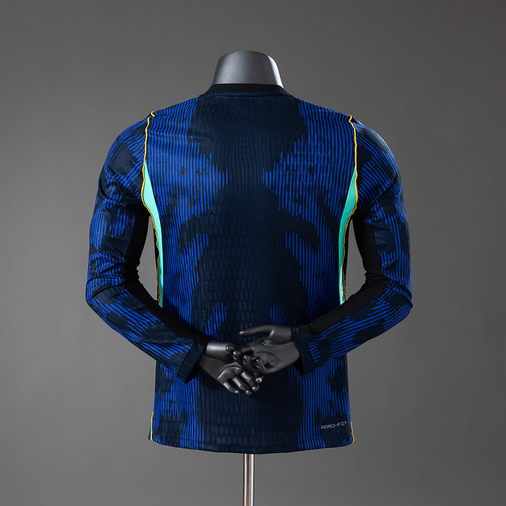 Camiseta Brasil Visitante 26/27 Adultos Manga Larga [PLAYER VERSION]