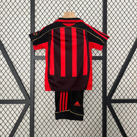 Camiseta + Short Milan 06/07 Retro Niños