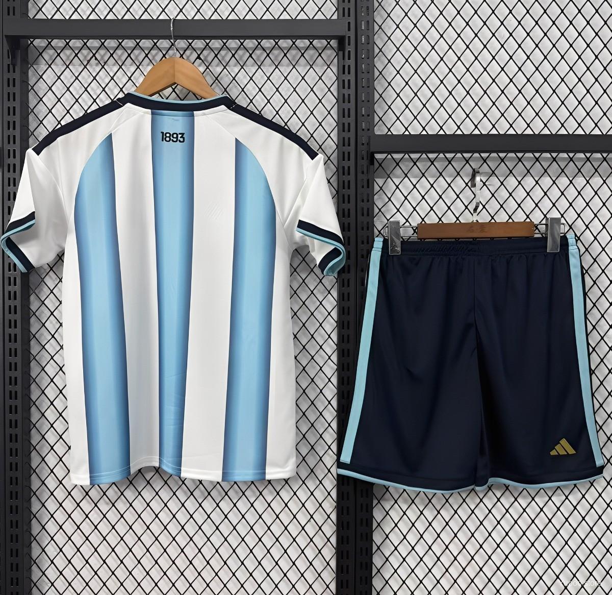 Camiseta + Short Argentina 25/26 Niños