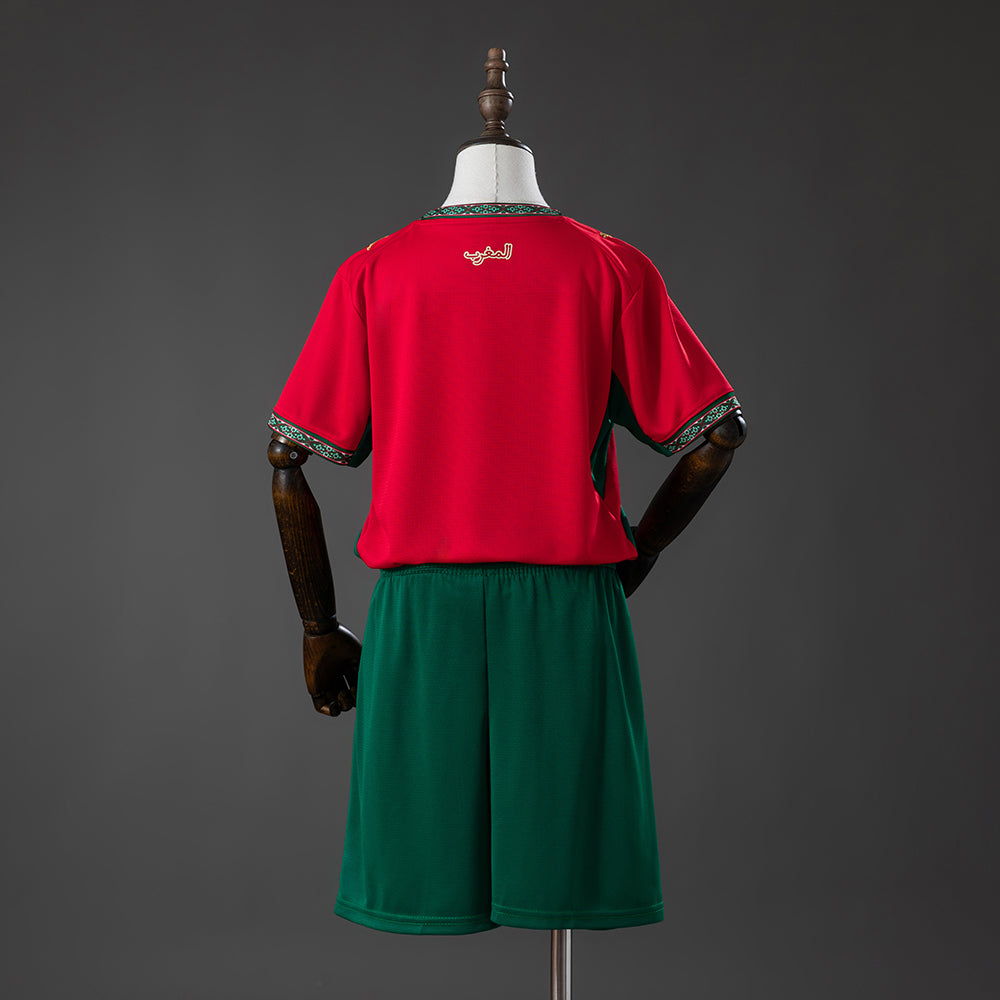 Camiseta + Short Marruecos Local 26/27 Niños