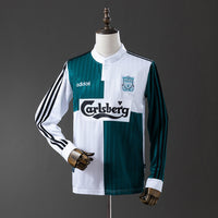 Camiseta Liverpool Visitante Manga Larga 95/96 Adultos