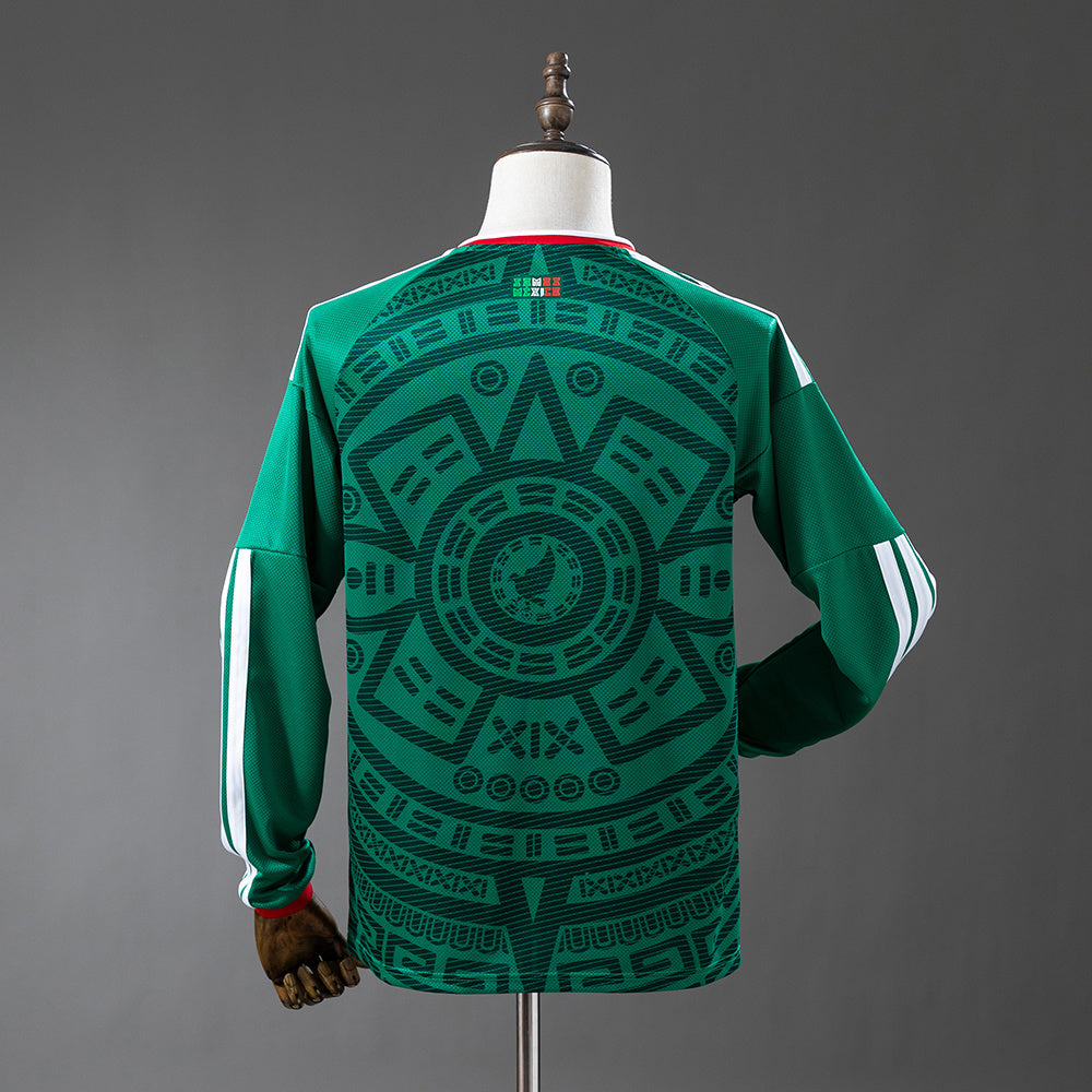 Camiseta México Local Manga Larga 26/27 Adultos