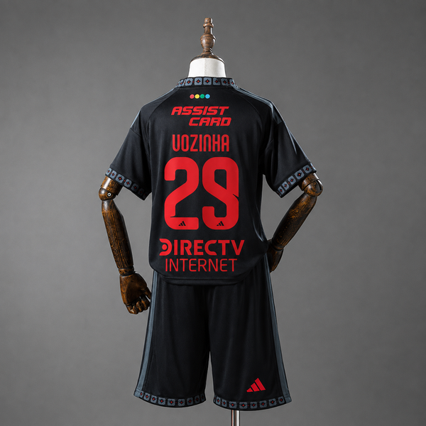 Camiseta + Short Colo-Colo Vozinha 25/26 Niños Visitante