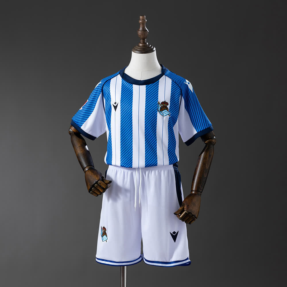 Camiseta + Short Real Sociedad Local 25/26 Niños