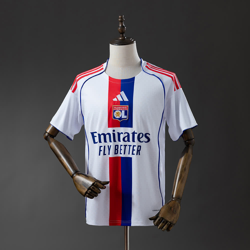 Camiseta Olympique de Lyon Local 25/26 Adultos