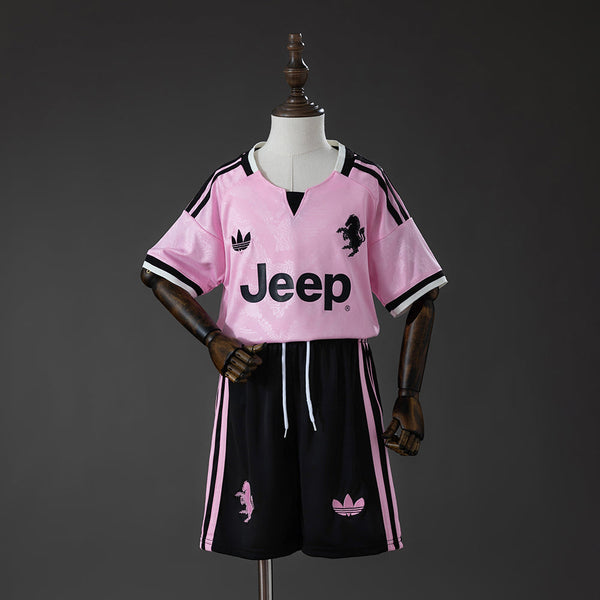 Camiseta + Short Juventus Visitante 26/27 Niños