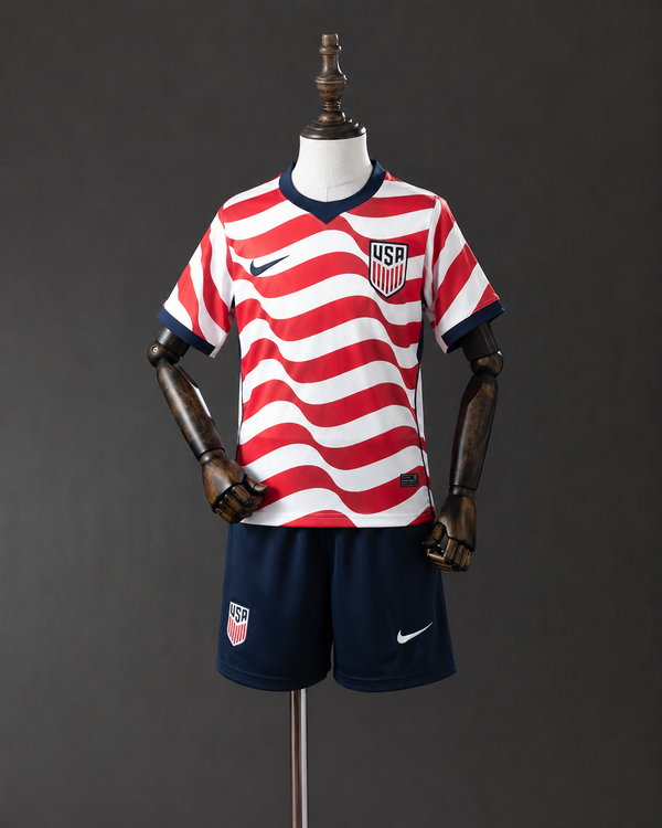 Camiseta + Short Estados Unidos Local 26/27 Niños
