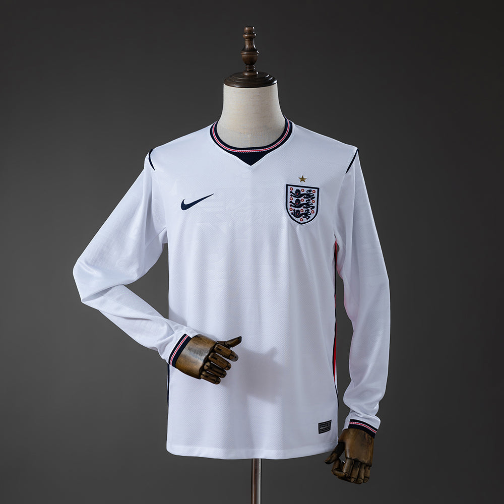 Camiseta Inglaterra Local Manga Larga 26/27 Adultos