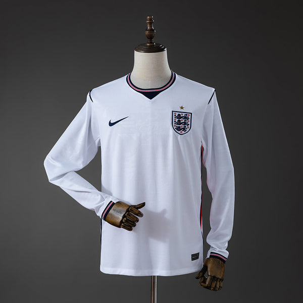 Camiseta Inglaterra Local Manga Larga 26/27 Adultos