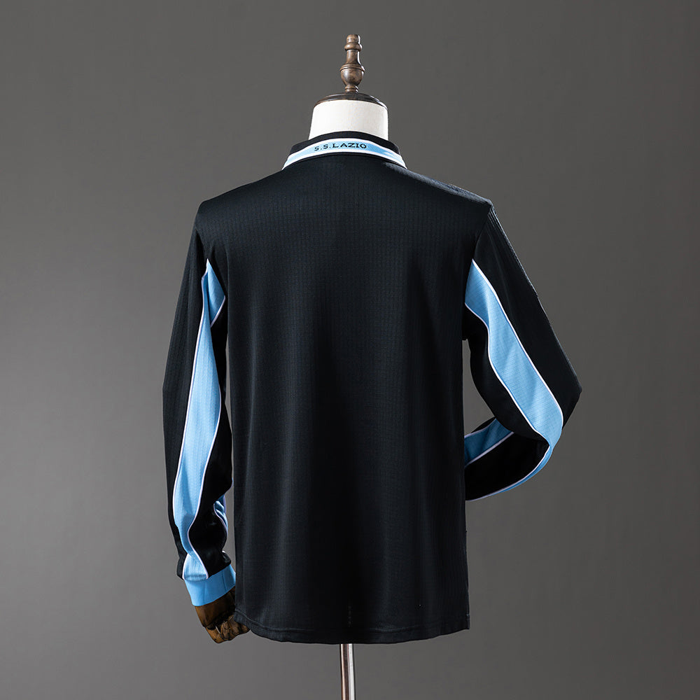 Camiseta Lazio Visitante Manga Larga 98/99 Adultos