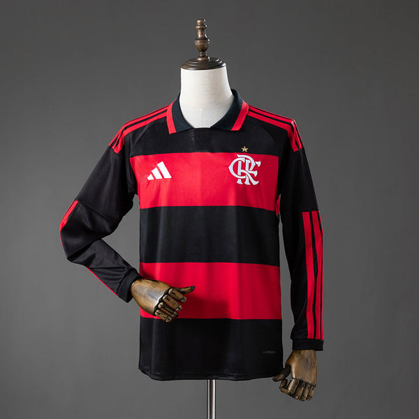 Camiseta Flamengo Local Manga Larga 26/27 Adultos