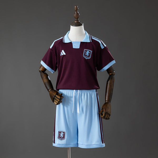 Camiseta + Short Aston Villa Local 26/27 Niños