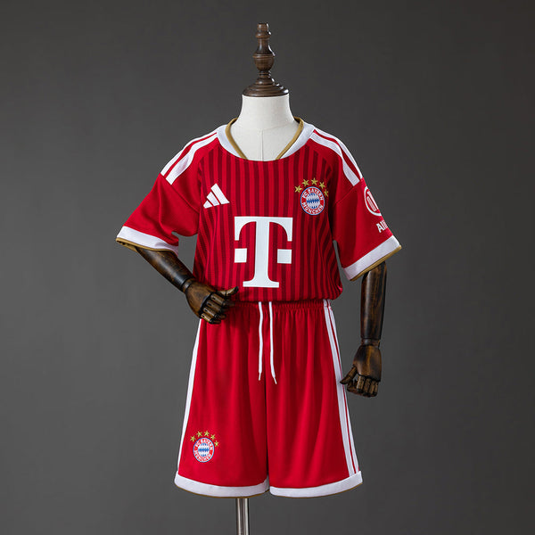 Camiseta + Short Bayern Múnich Local 26/27 Niños
