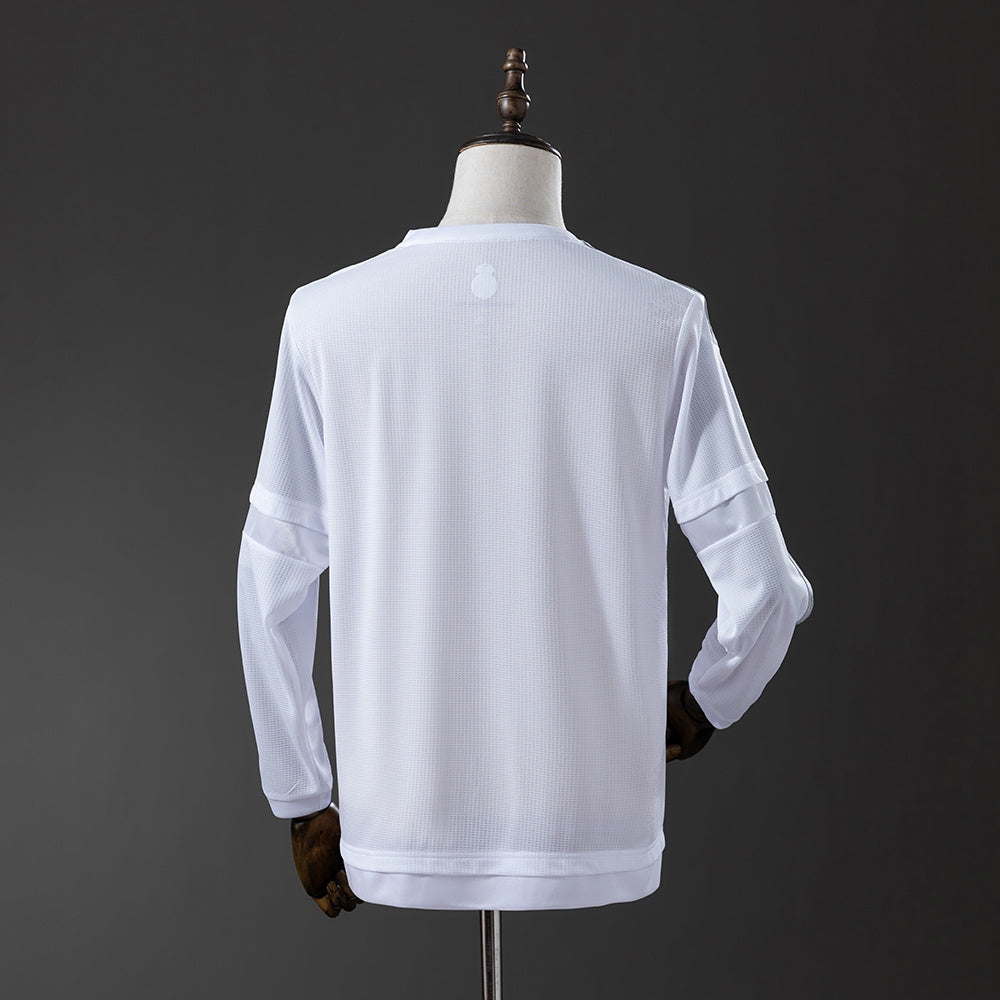 Camiseta Real Madrid Local Manga Larga 15/16 Adultos