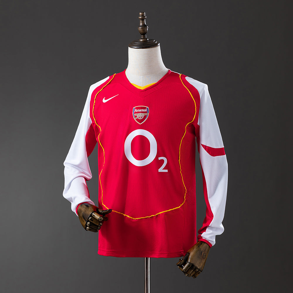 Camiseta Arsenal Manga Larga 2005 Adultos