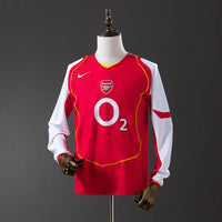 Camiseta Arsenal Manga Larga 2005 Adultos