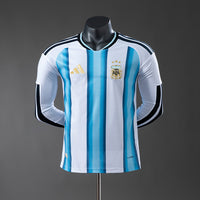 Camiseta Argentina Local 26/27 Adultos Manga Larga [PLAYER VERSION]
