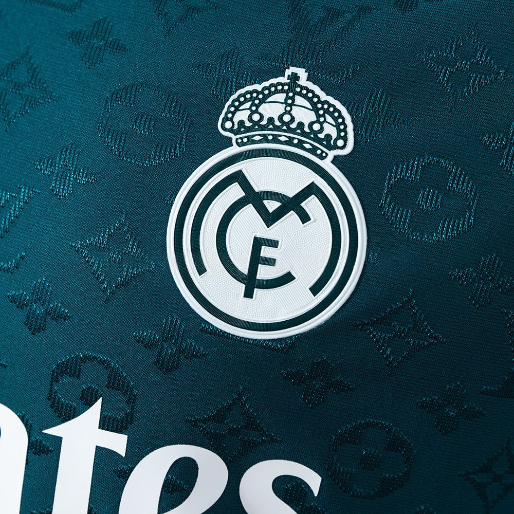 Camiseta Real Madrid Visitante 26/27 Verde Adultos [PLAYER VERSION]