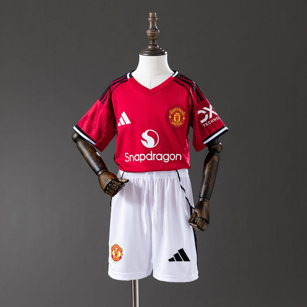 Camiseta + Short Manchester United 25/26 Niños