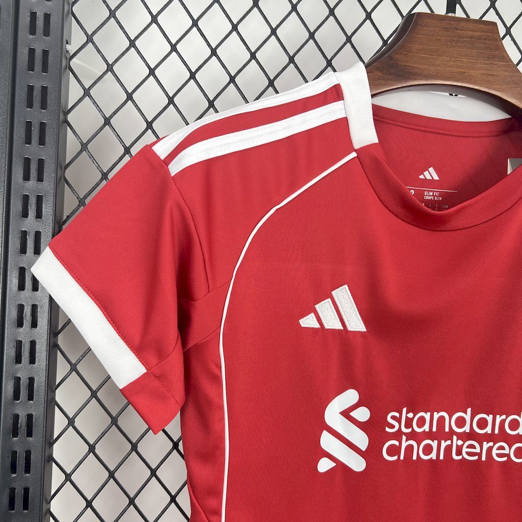 Camiseta + Short Liverpool 25/26 Niños