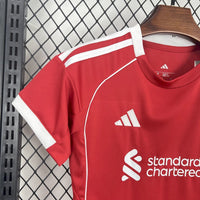 Camiseta + Short Liverpool 25/26 Niños