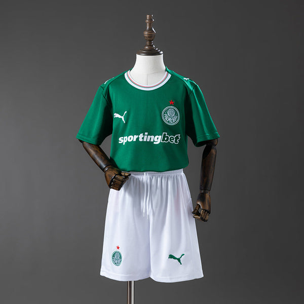 Camiseta + Short Palmeiras Local 26/27 Niños