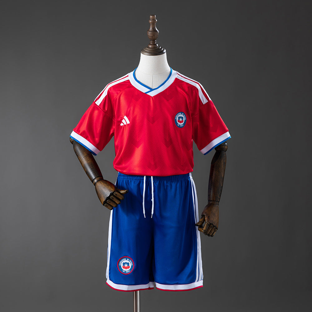 Camiseta + Short Chile Local 25/26 Niños