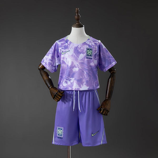 Camiseta + Short Corea del Sur Visitante 26/27 Niños