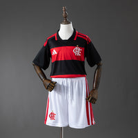 Camiseta + Short Flamengo Local 26/27 Niños