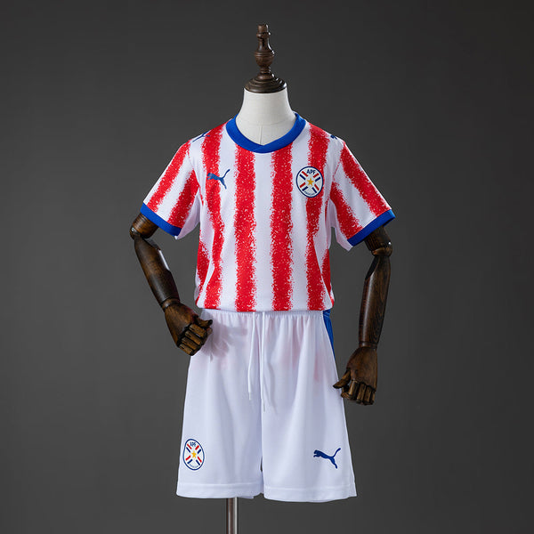 Camiseta + Short Paraguay Local 26/27 Niños
