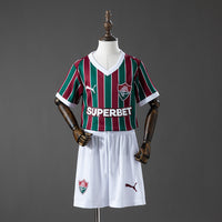 Camiseta + Short Fluminense Local 26/27 Niños