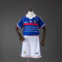 Camiseta + Short Francia Local 1998 Niños