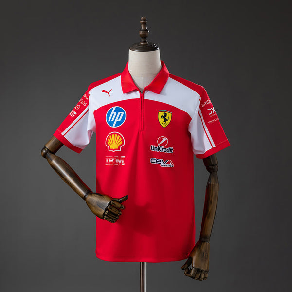 Polo Scuderia Ferrari F1 Réplica Oficial 2026 Adultos