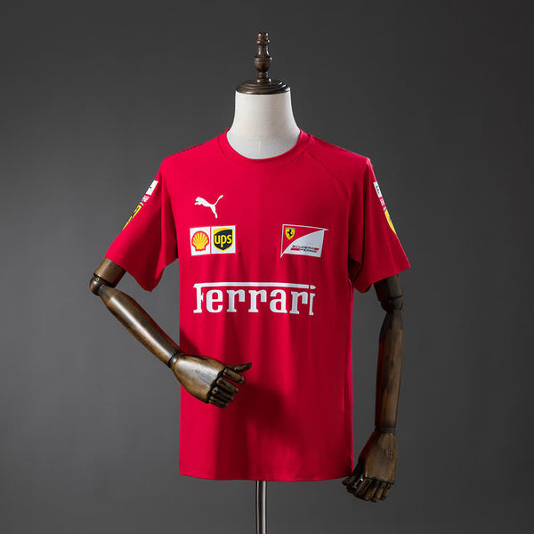 Camiseta Scuderia Ferrari F1 Rojo 2025 Adultos
