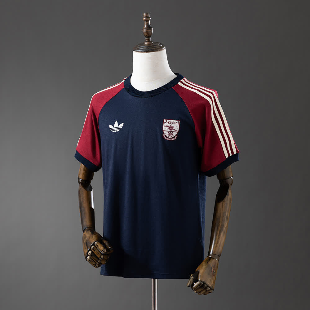 Camiseta Arsenal Adicolor Azul Marino Adultos