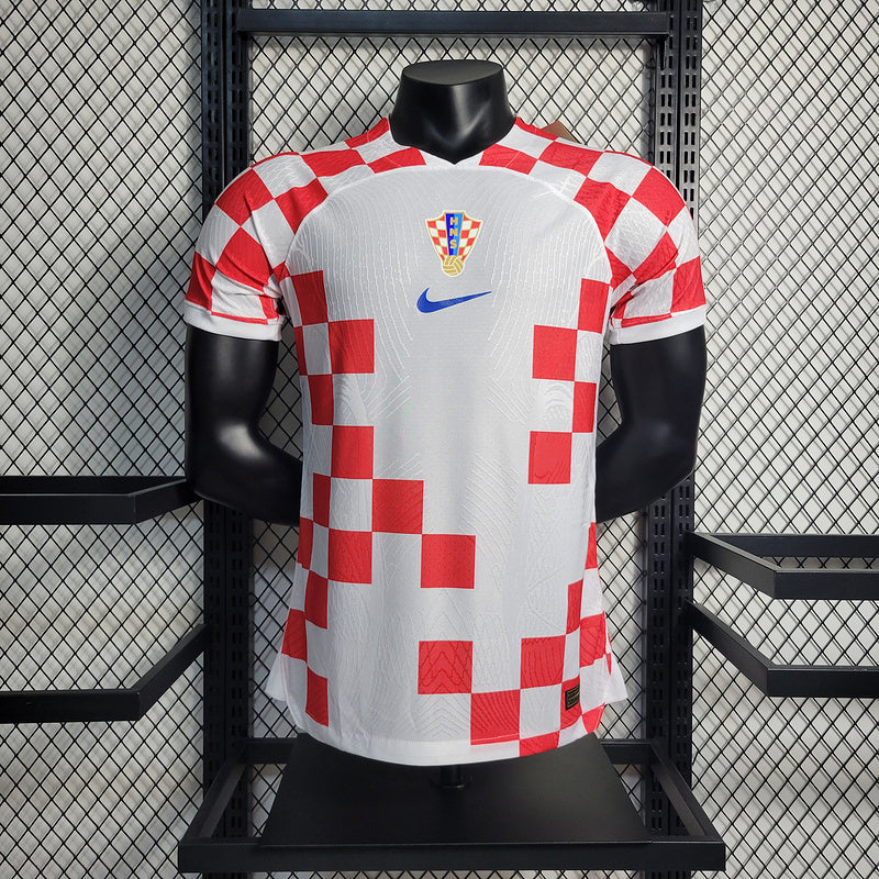 Camiseta Croacia Local 2022 Adultos [PLAYER VERSION]