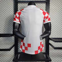 Camiseta Croacia Local 2022 Adultos [PLAYER VERSION]