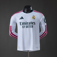 Camiseta Real Madrid Local Manga Larga 26/27 Adultos [PLAYER VERSION]